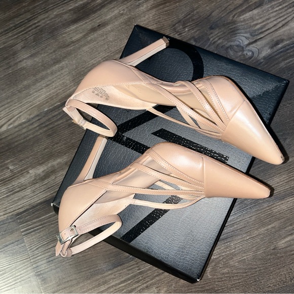 NATURALIZER 27 EDIT ABREE TAUPE HEELS 7W - Picture 7 of 11